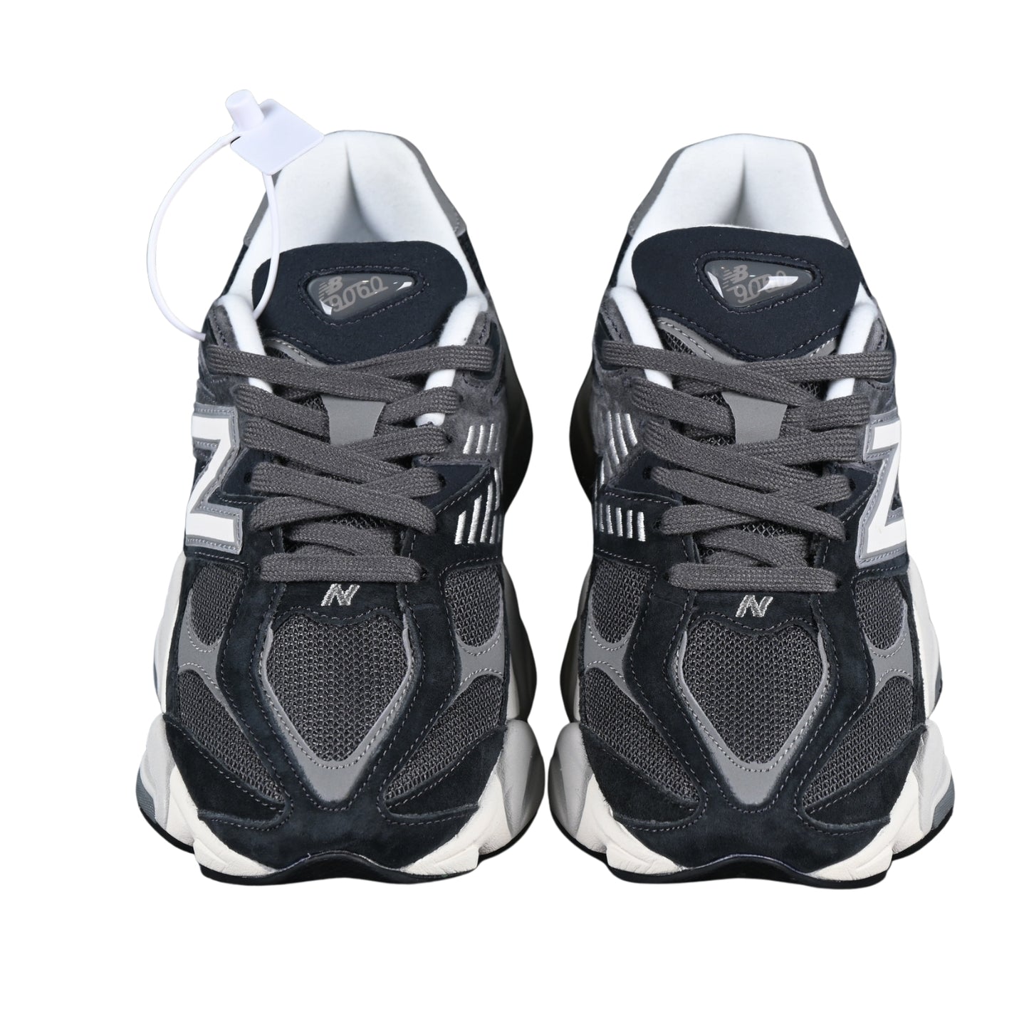 Tênis NB 9060 Camurça Cinza Escuro com Cinza e Branco