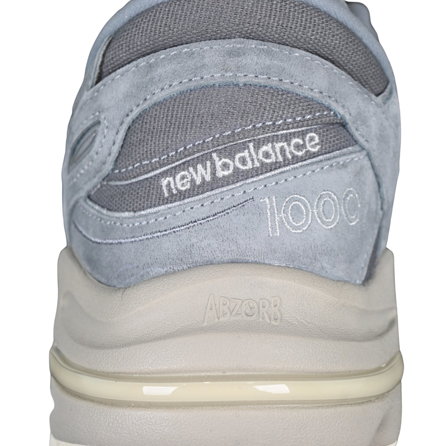 Tênis NB 1000 Camurça Azul Claro com Bege