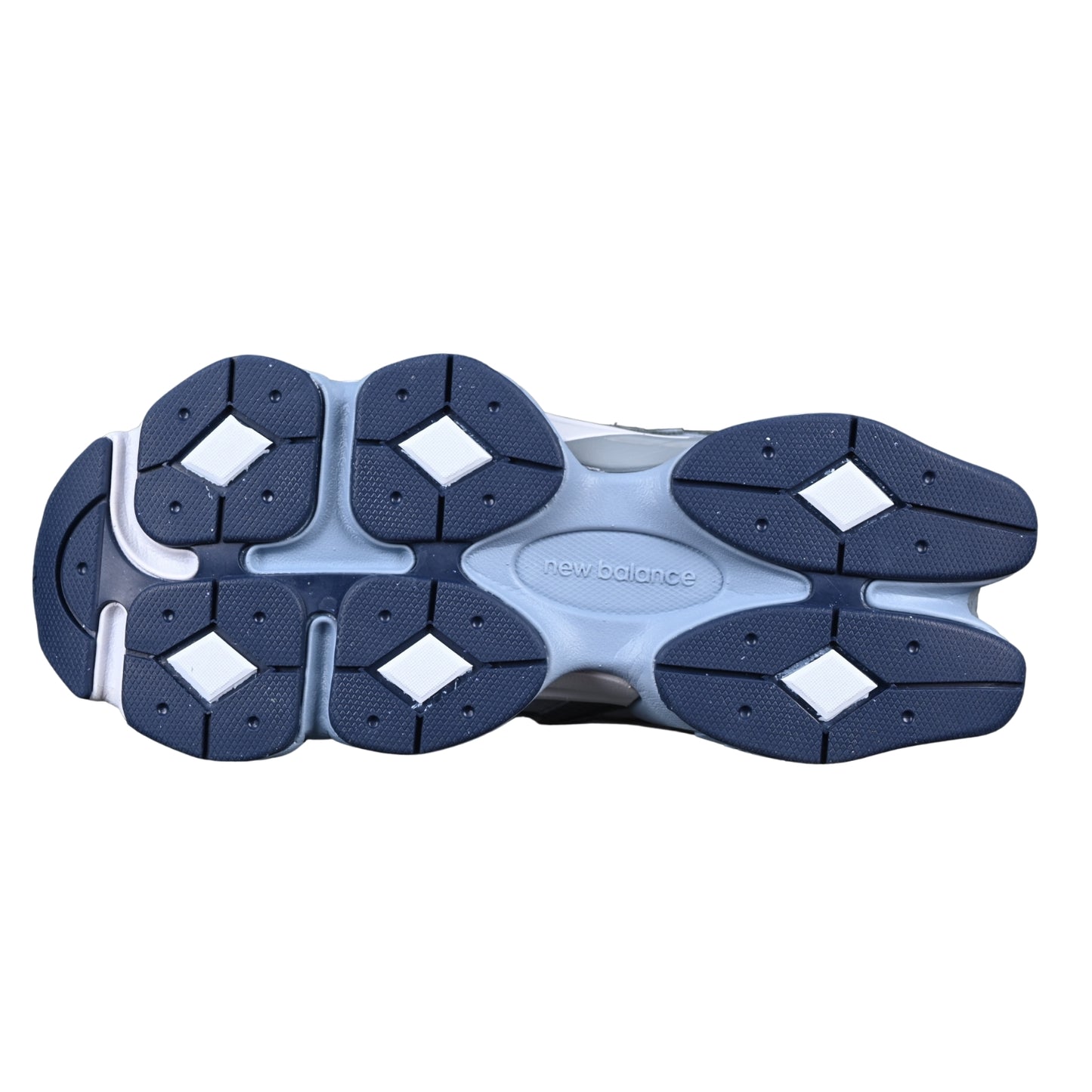 Tênis NB 9060 Azul com Azul claro e Detalhes no couro