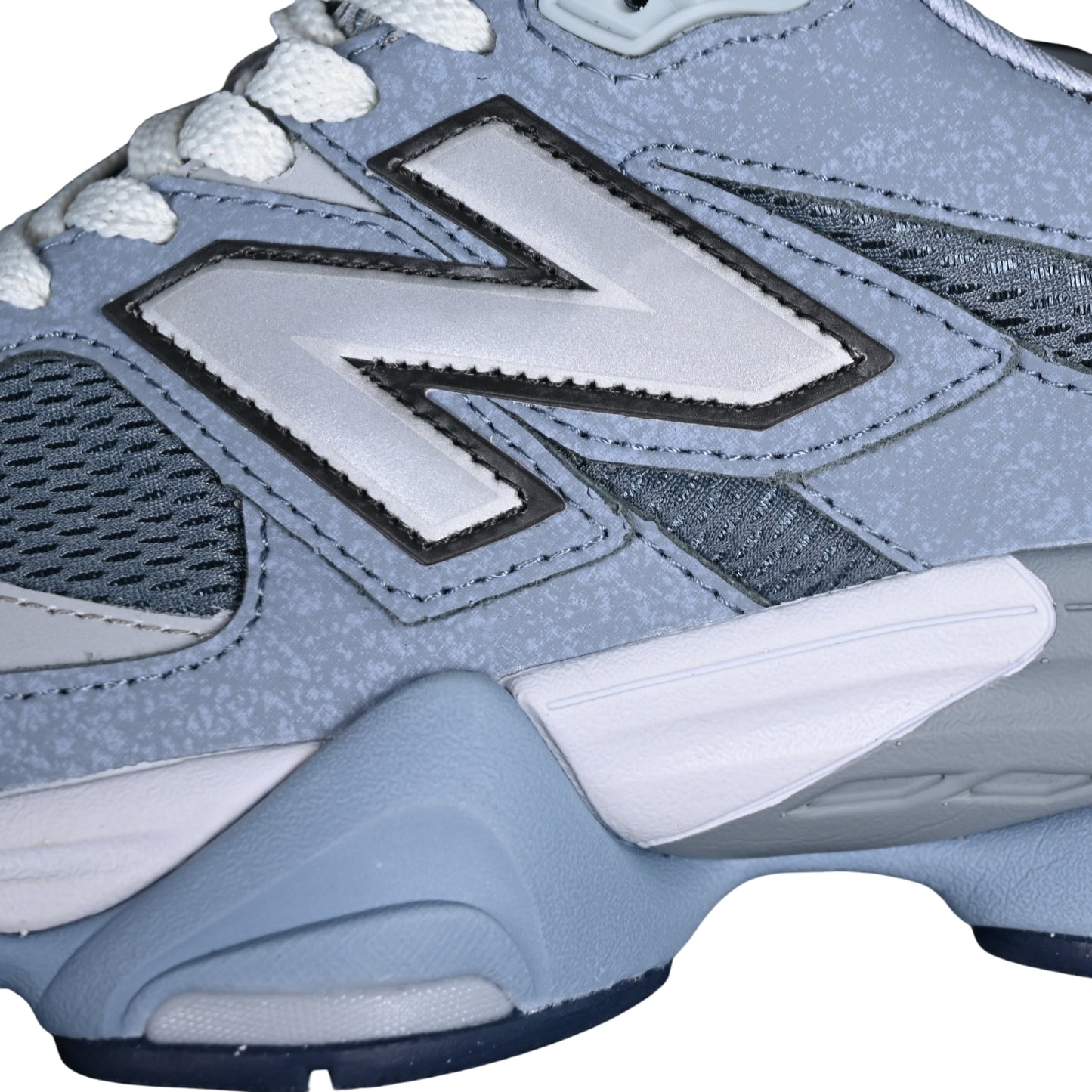 Tênis NB 9060 Azul com Azul claro e Detalhes no couro