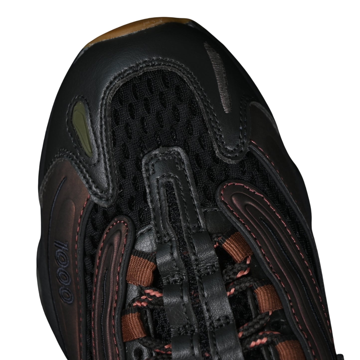 Tênis NB 1000 Preto com vermelho escuro