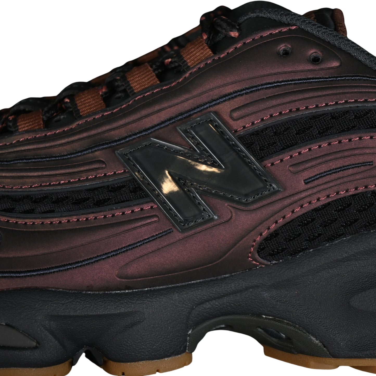 Tênis NB 1000 Preto com vermelho escuro