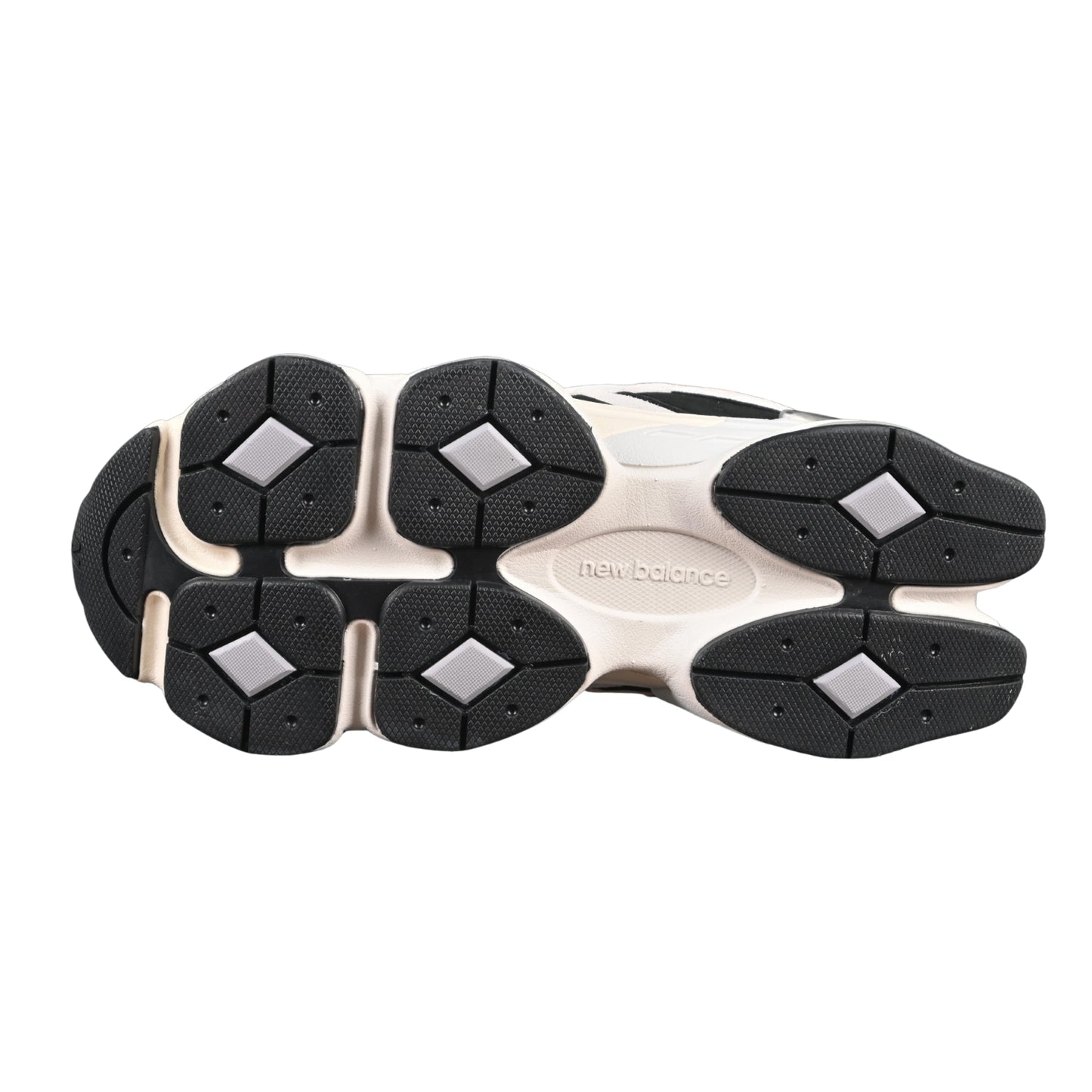 Tênis NB 9060 Branco com Bege e Preto