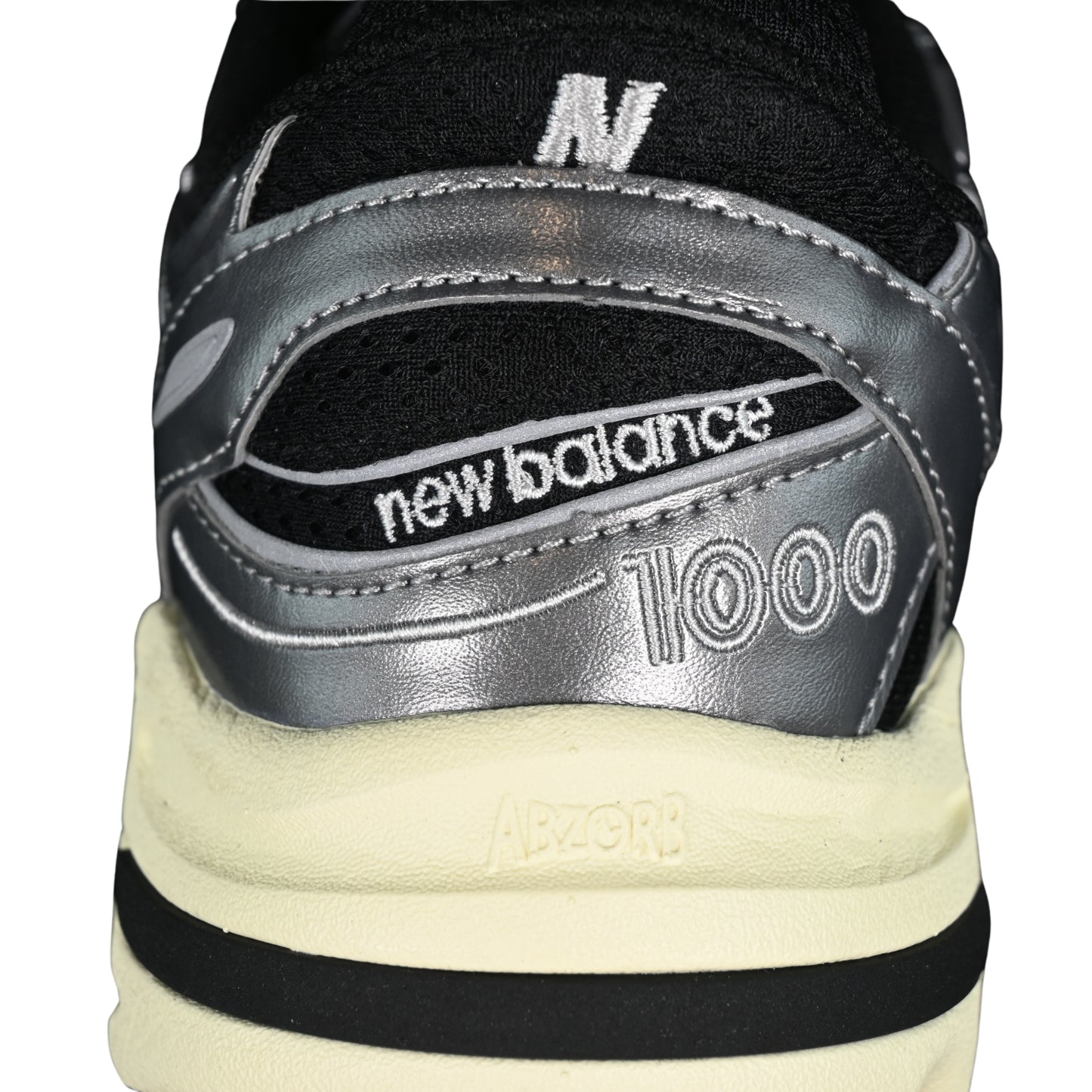 Tênis NB 1000 Prata com Preto