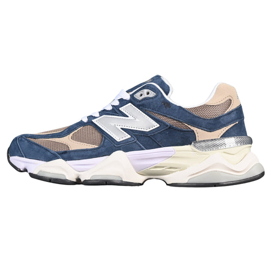 Tênis NB 9060 Camurça Azul com Marrom claro