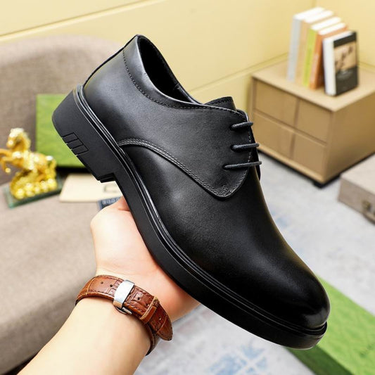 Sapato GG Social Couro Preto Robust