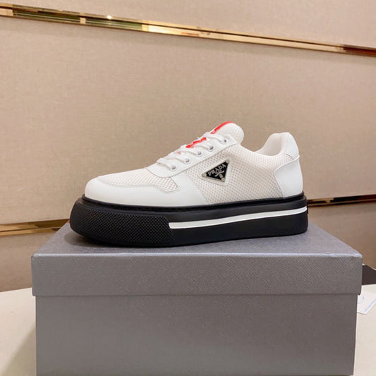 Tenis PD Branco Com preto e Listra