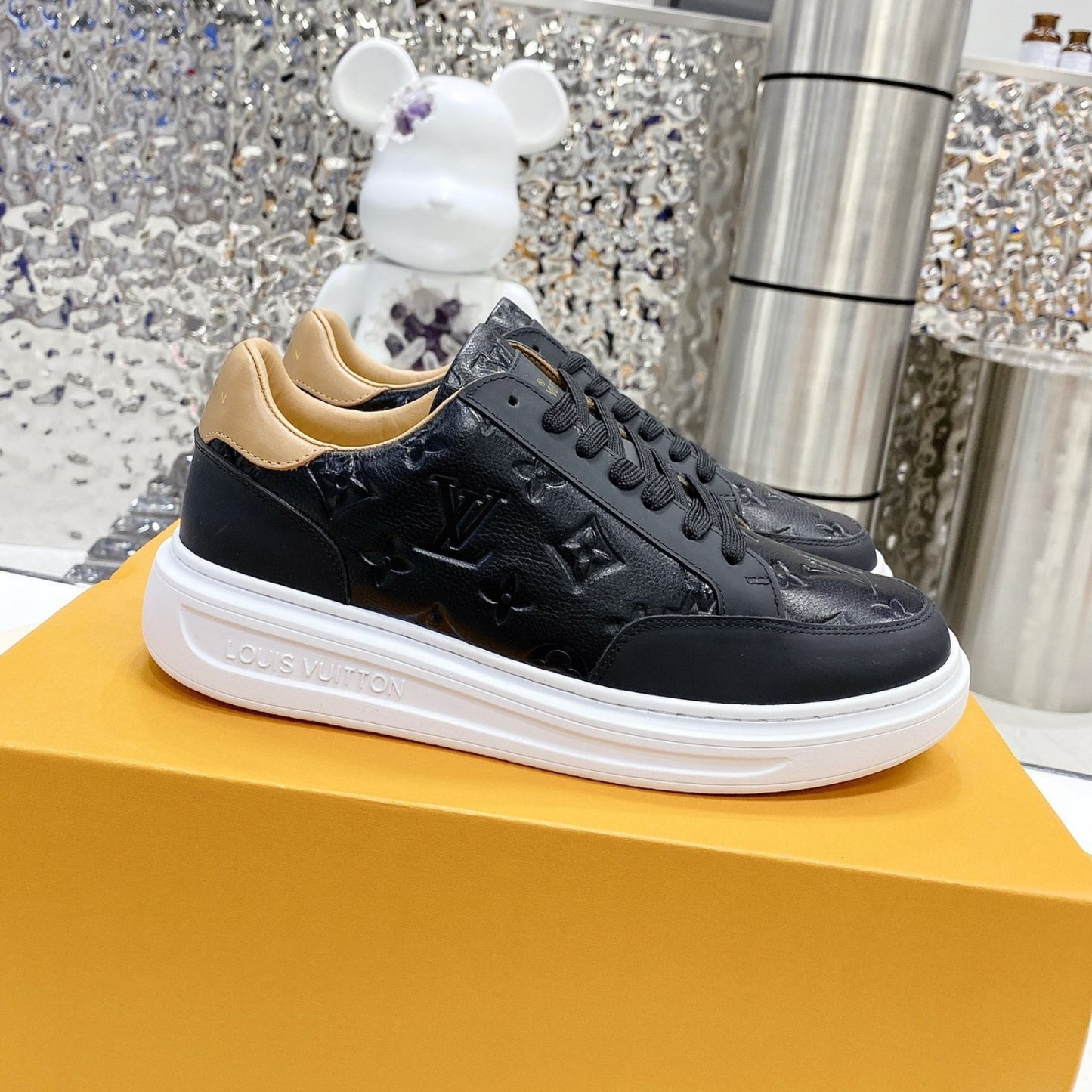 Tênis LV Beverly Hills Preto