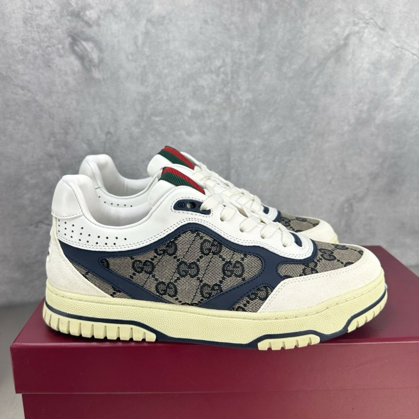 Tenis GG Re-Web Azul
