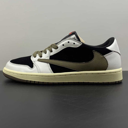 Tênis Travis Scott x AJ1 Low Olive