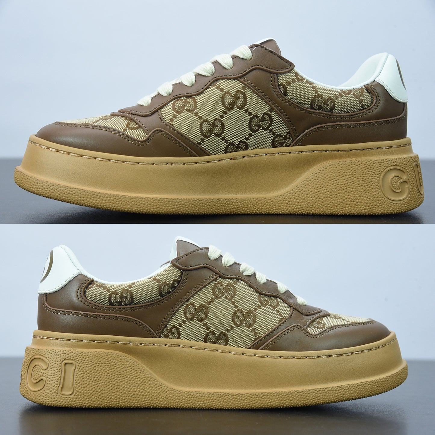 Tenis GG Supreme Marrom