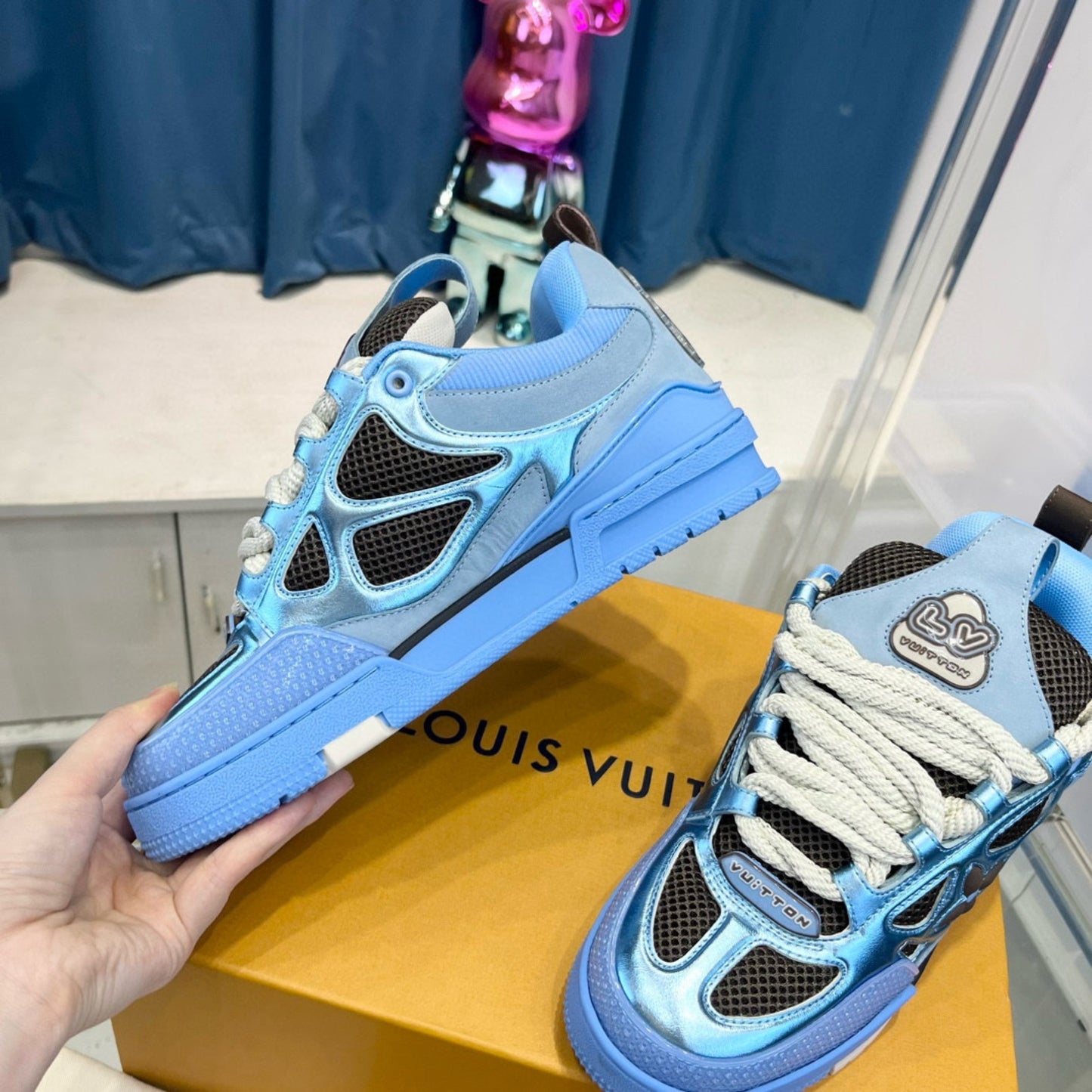 Tenis LV Skate Azul