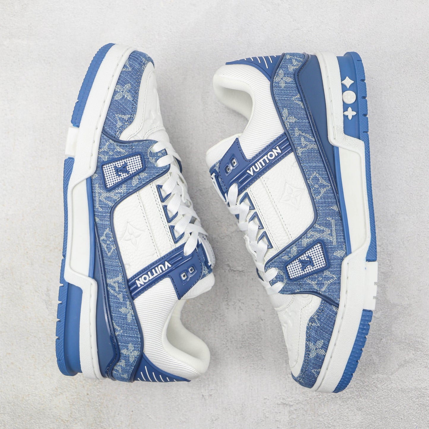 Sneaker LV Trainer Azul