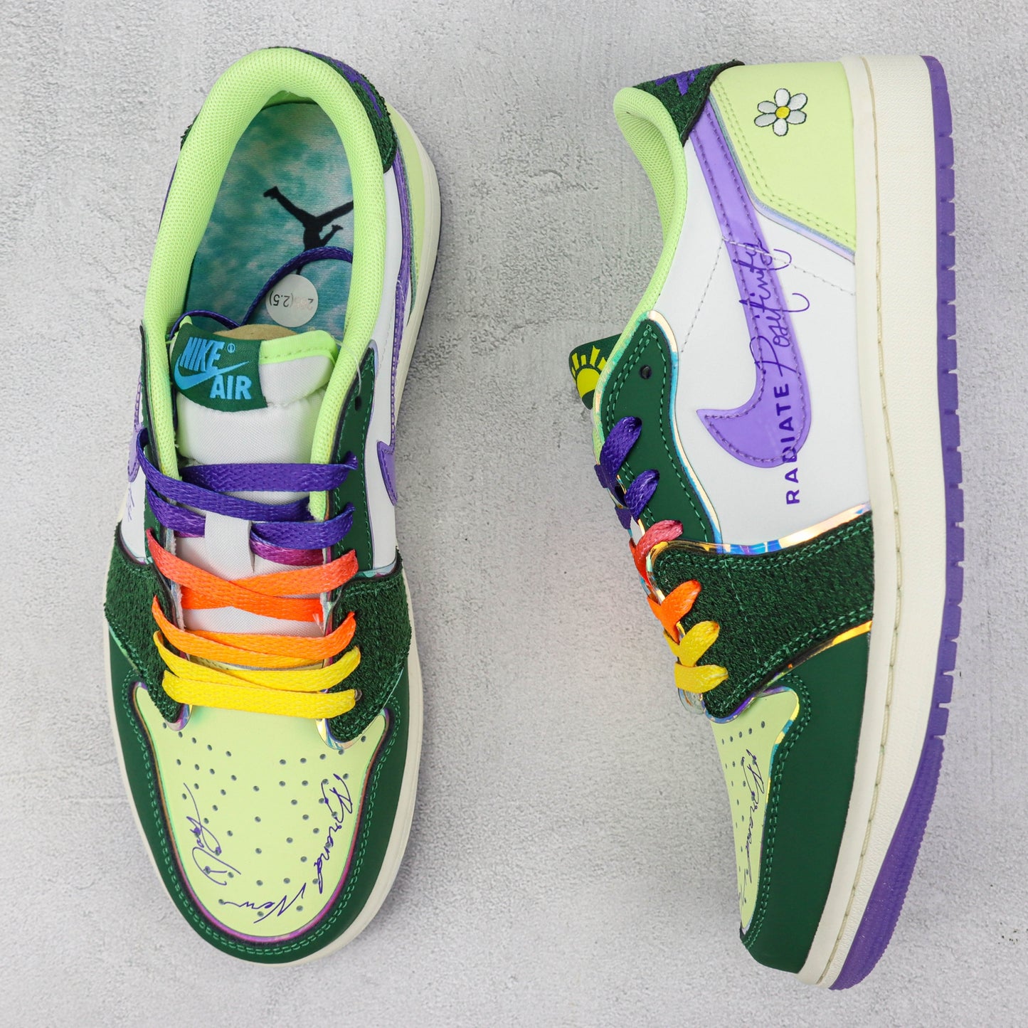 Tênis Doernbecher Freestyle x AJ 1 Low Riddhi