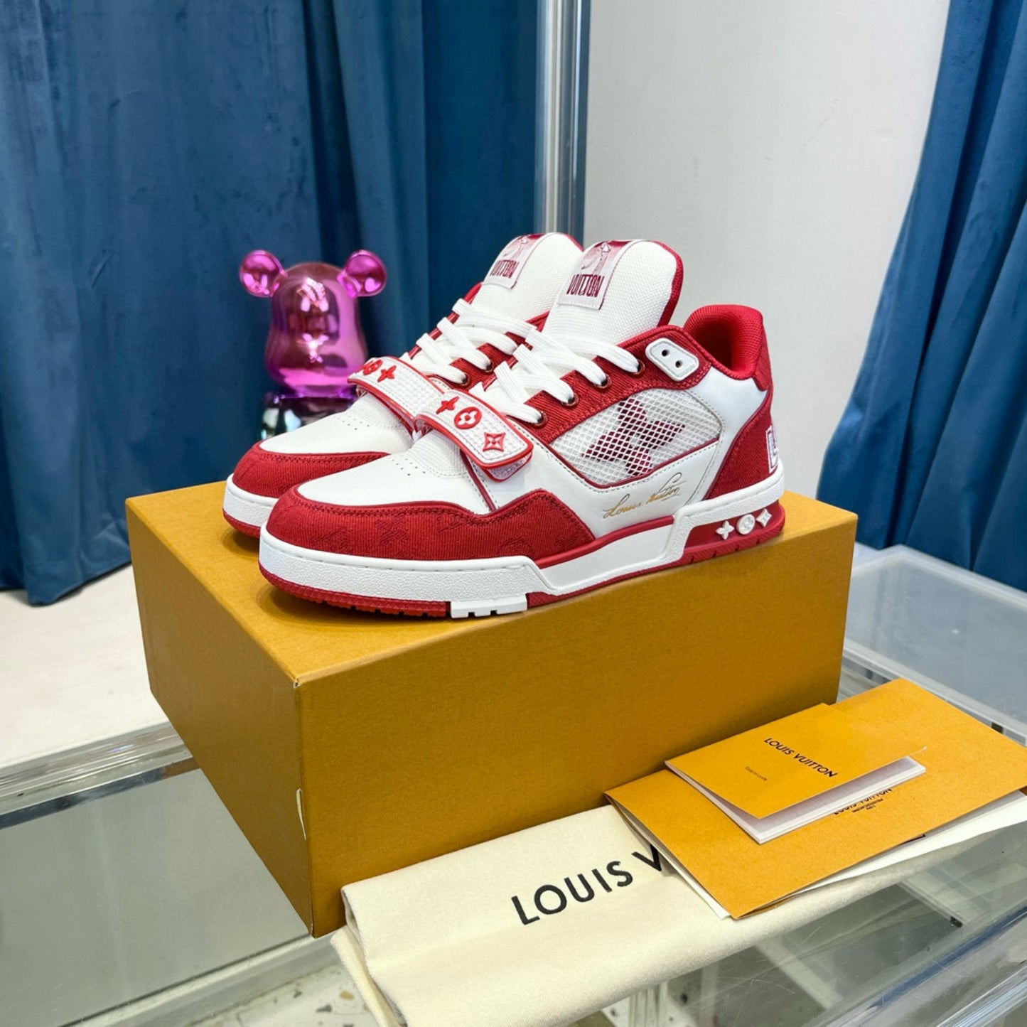 Tênis LV Trainer Vermelho