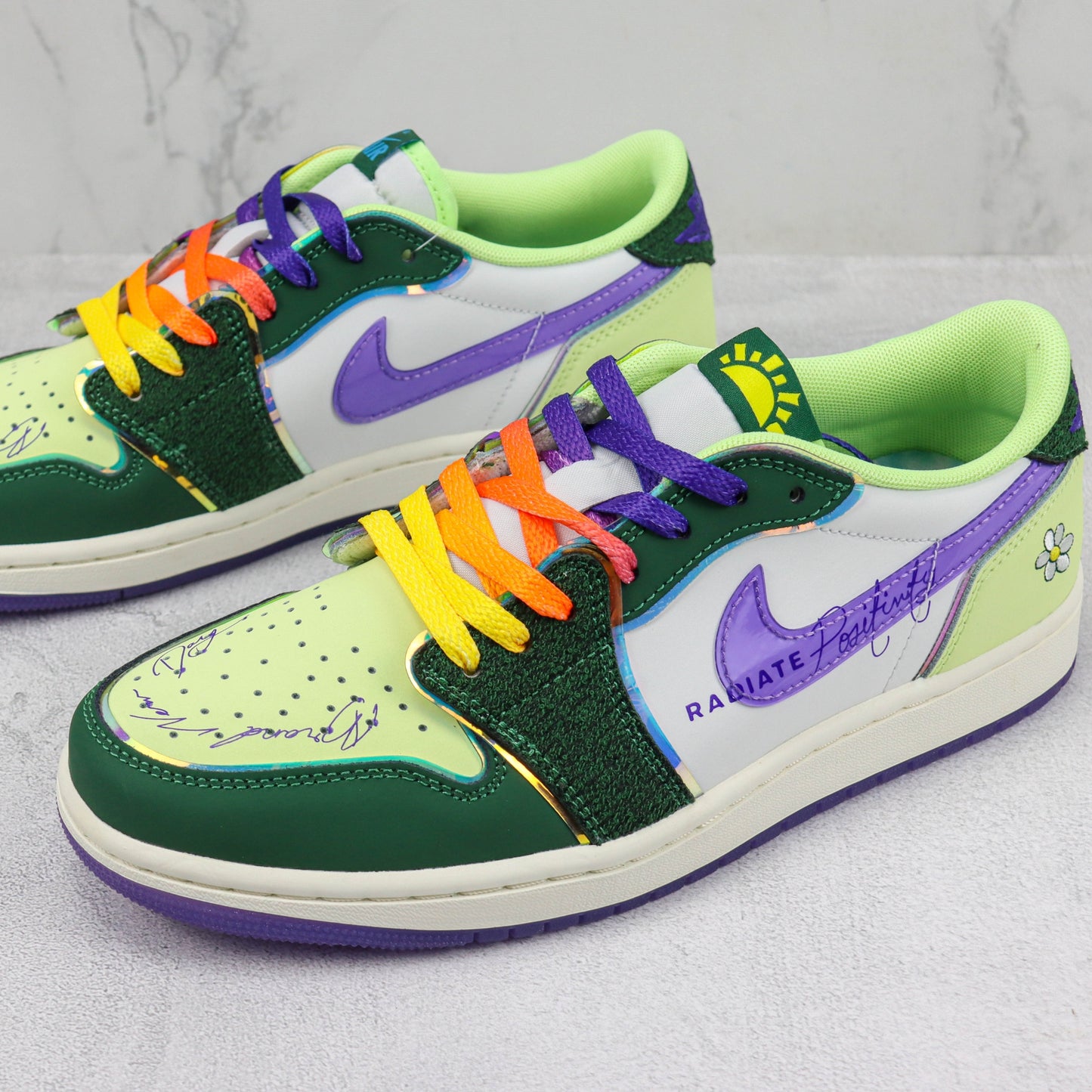 Tênis Doernbecher Freestyle x AJ 1 Low Riddhi