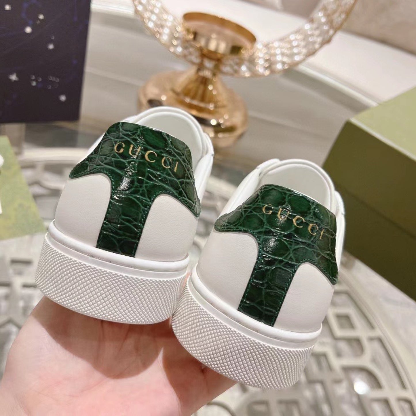 Tenis GG Ace Branco