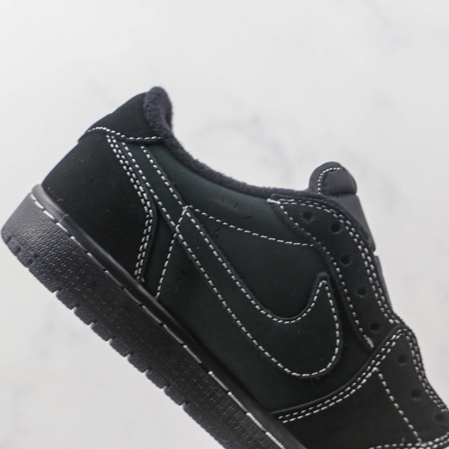 Tênis Travis Scott x AJ1 Low OG Black Phantom