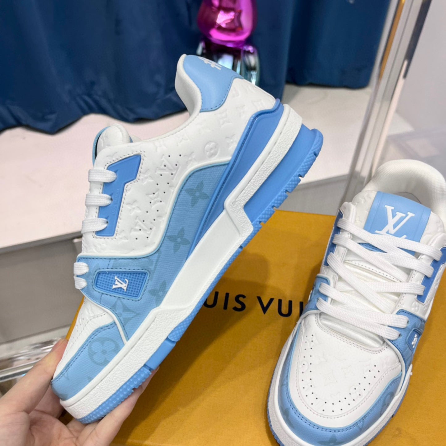 Tênis LV Trainer #54 Azul