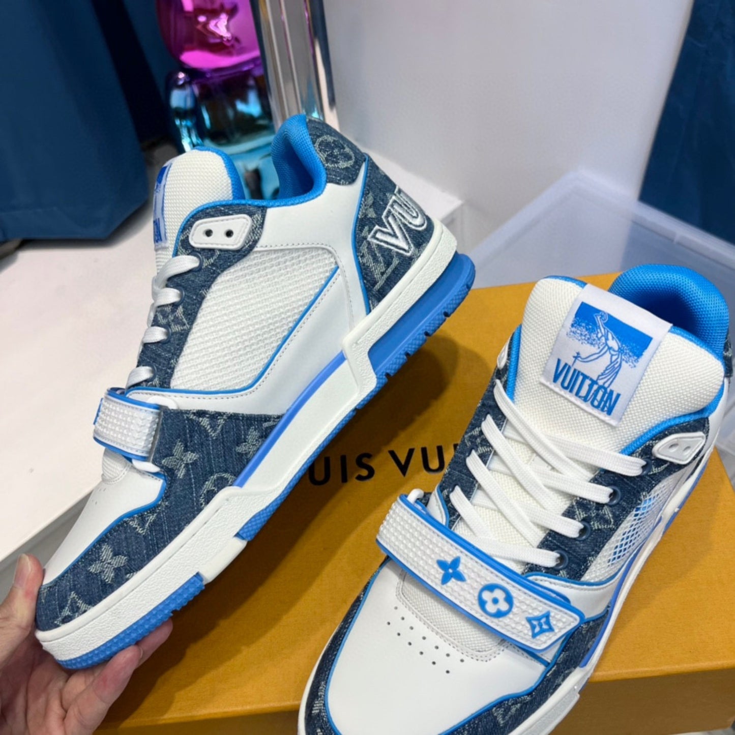 Tênis Lv Trainer Azul