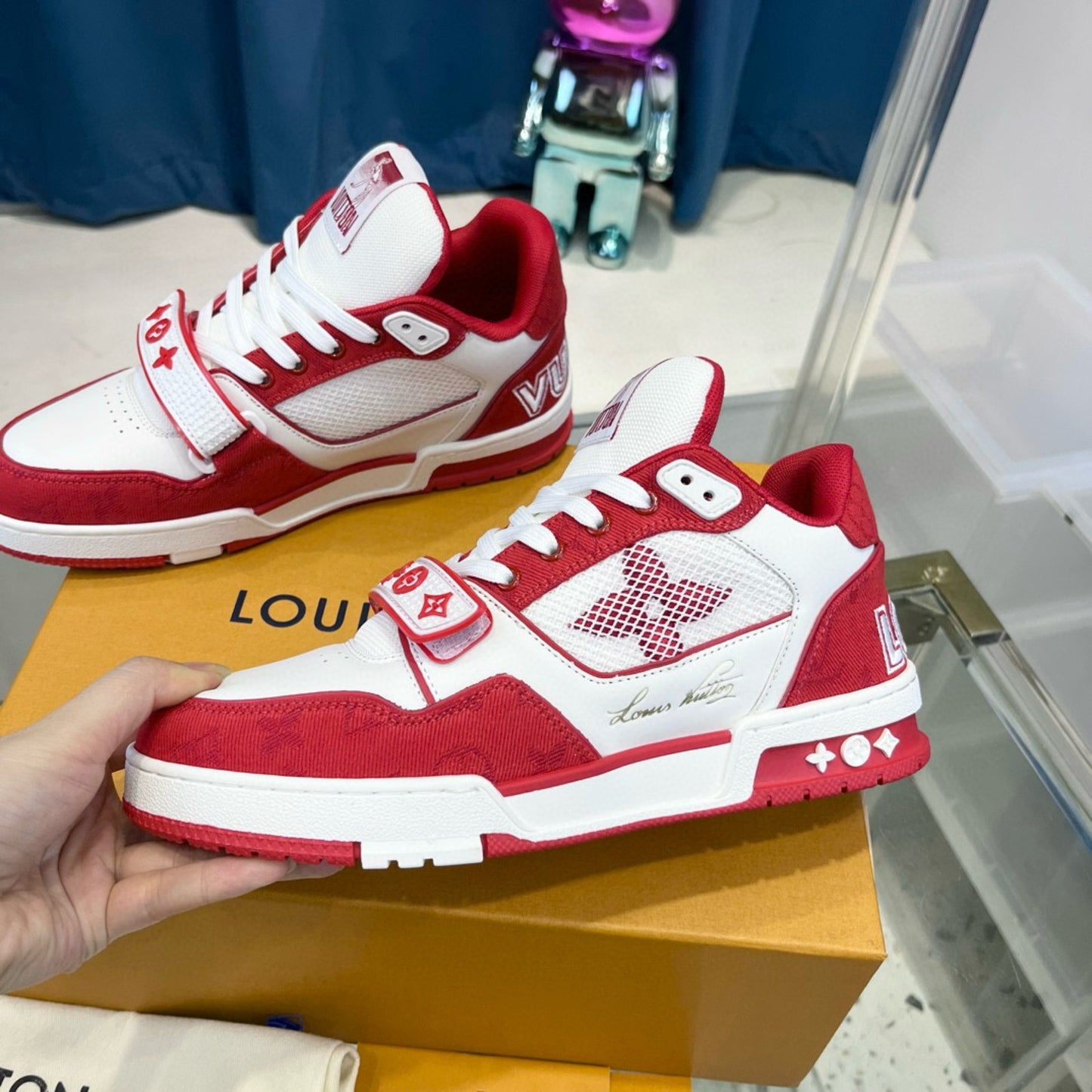 Tênis LV Trainer Vermelho