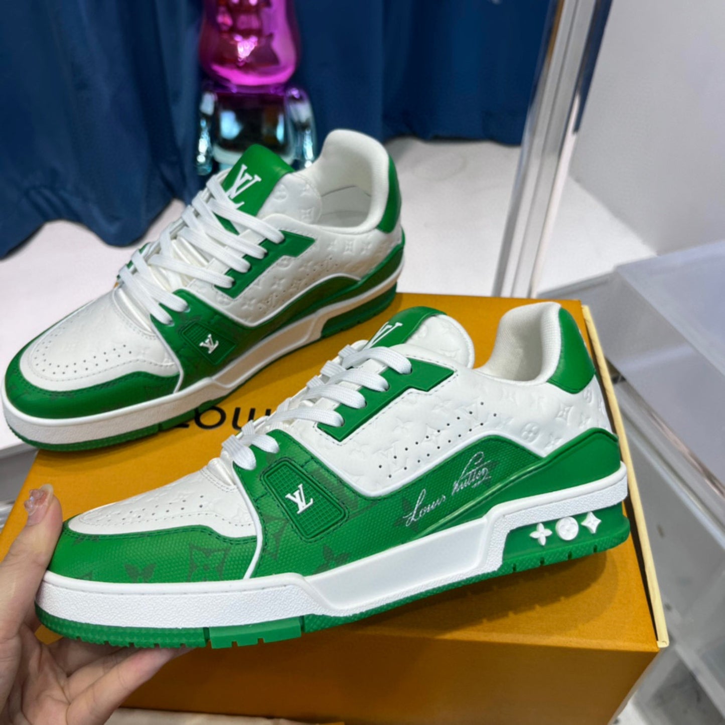 Tenis LV trainer #54 Verde