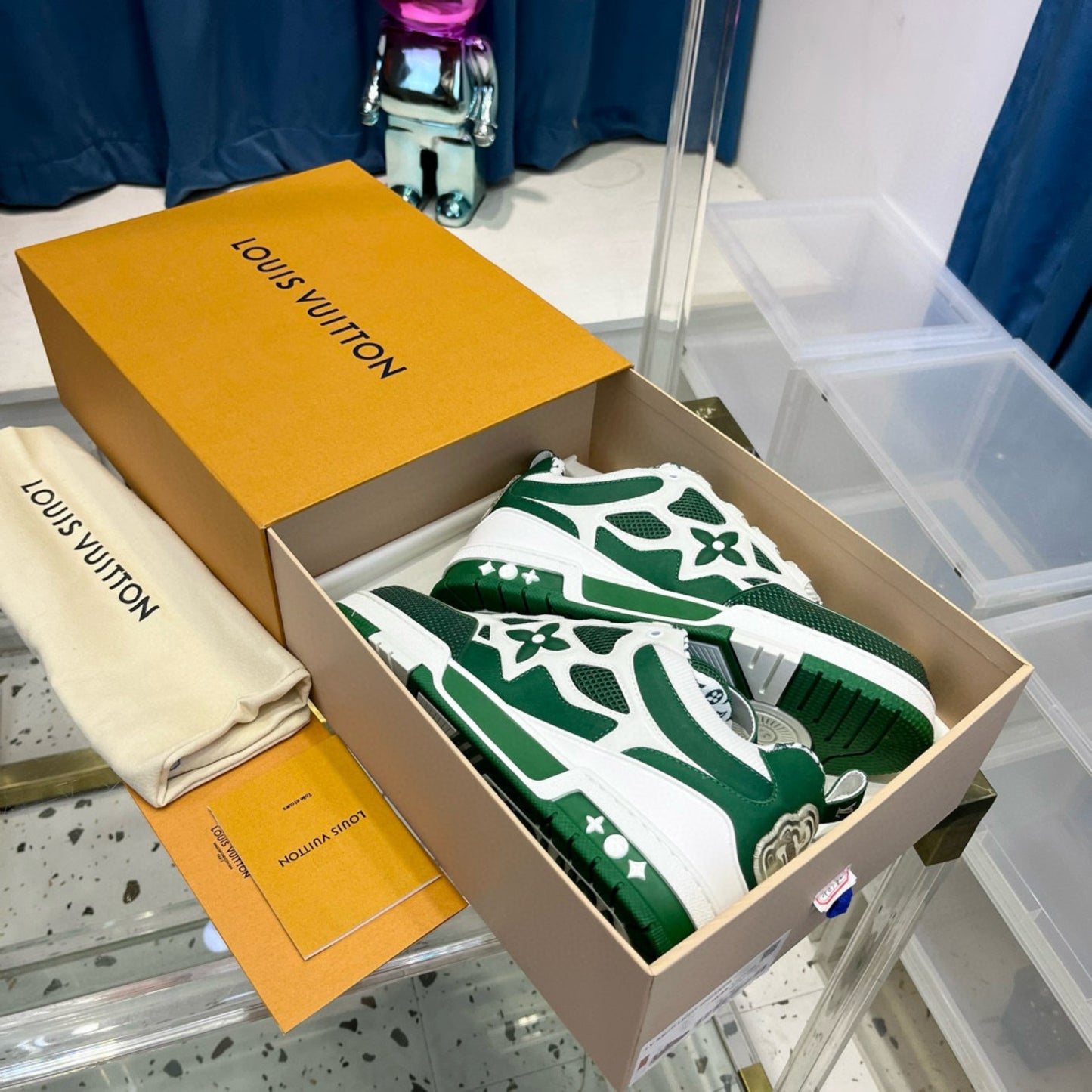 Tênis LV Skate Verde