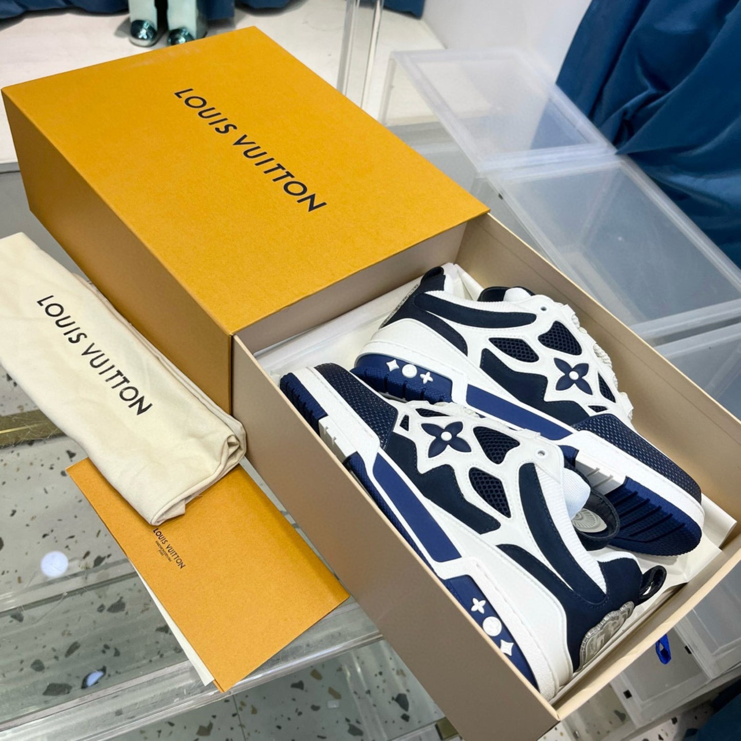 Tenis LV Skate Marine