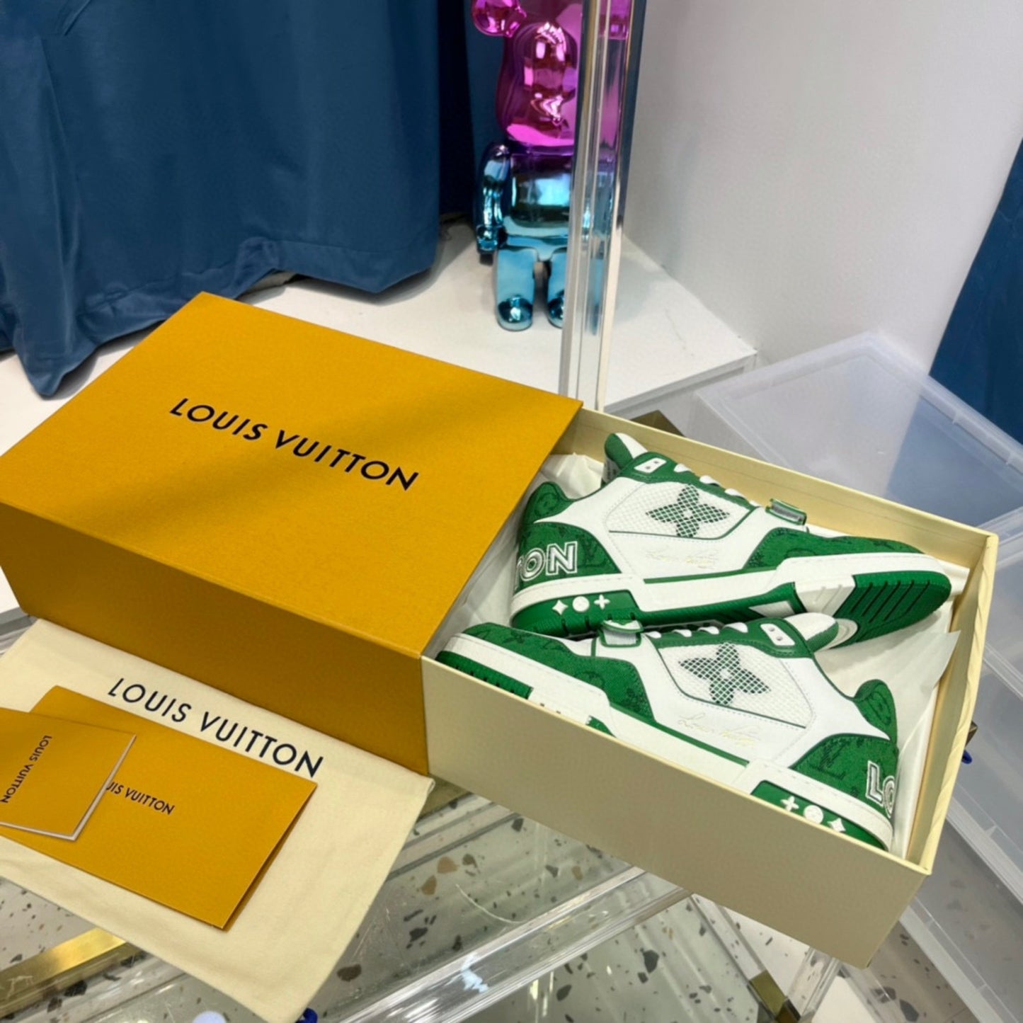 Tenis Lv Trainer Verde