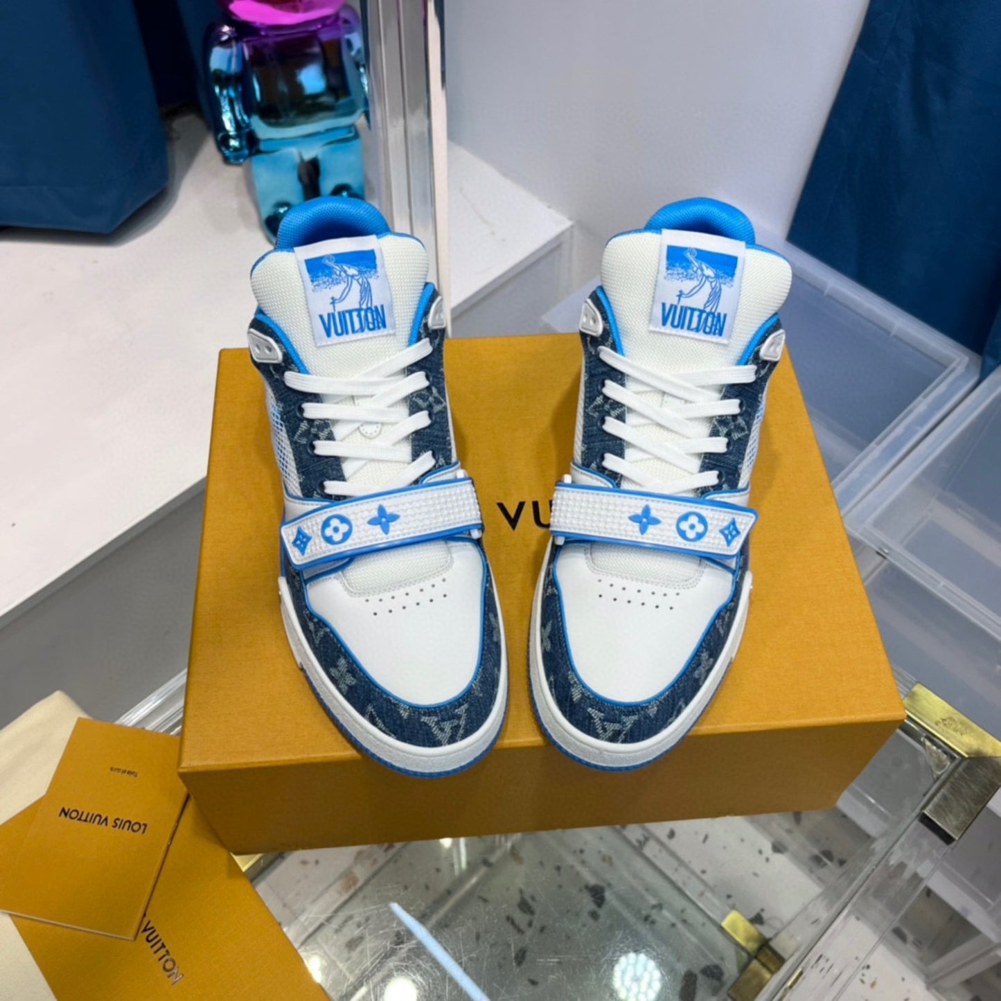 Tênis Lv Trainer Azul