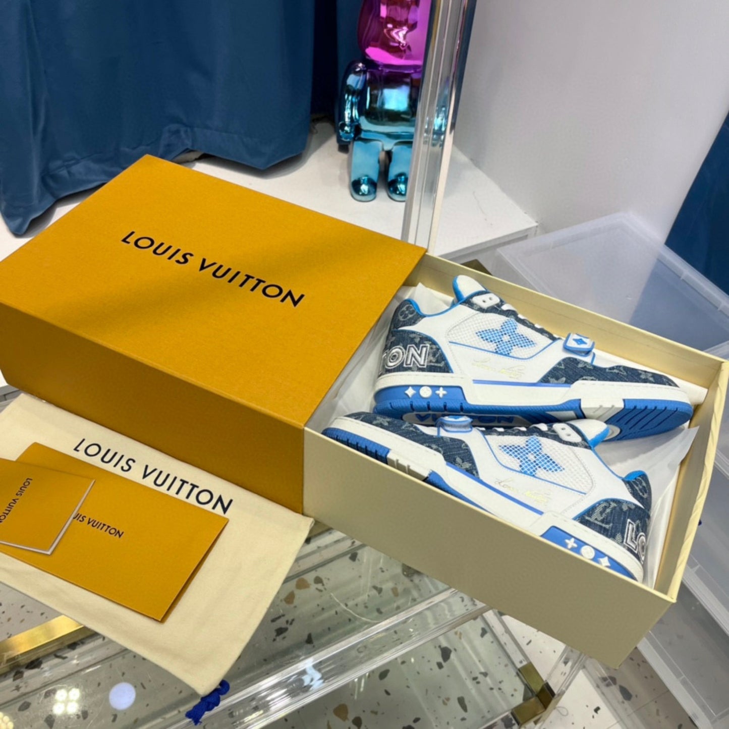 Tênis Lv Trainer Azul