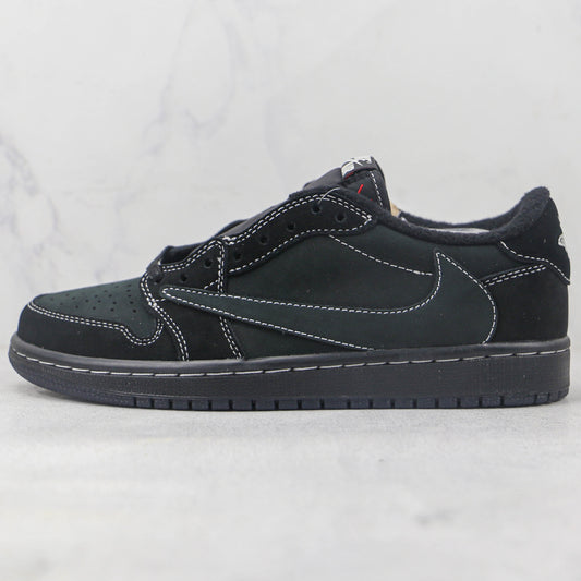 Tênis Travis Scott x AJ1 Low OG Black Phantom