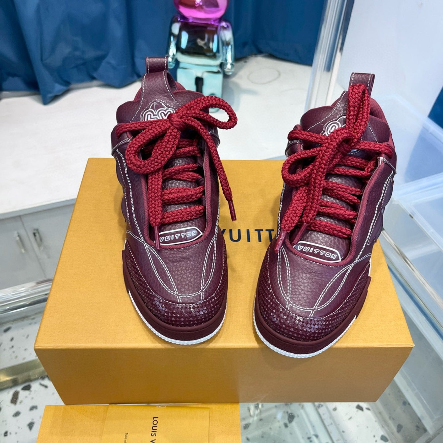 Tenis Lv Skate Vinho