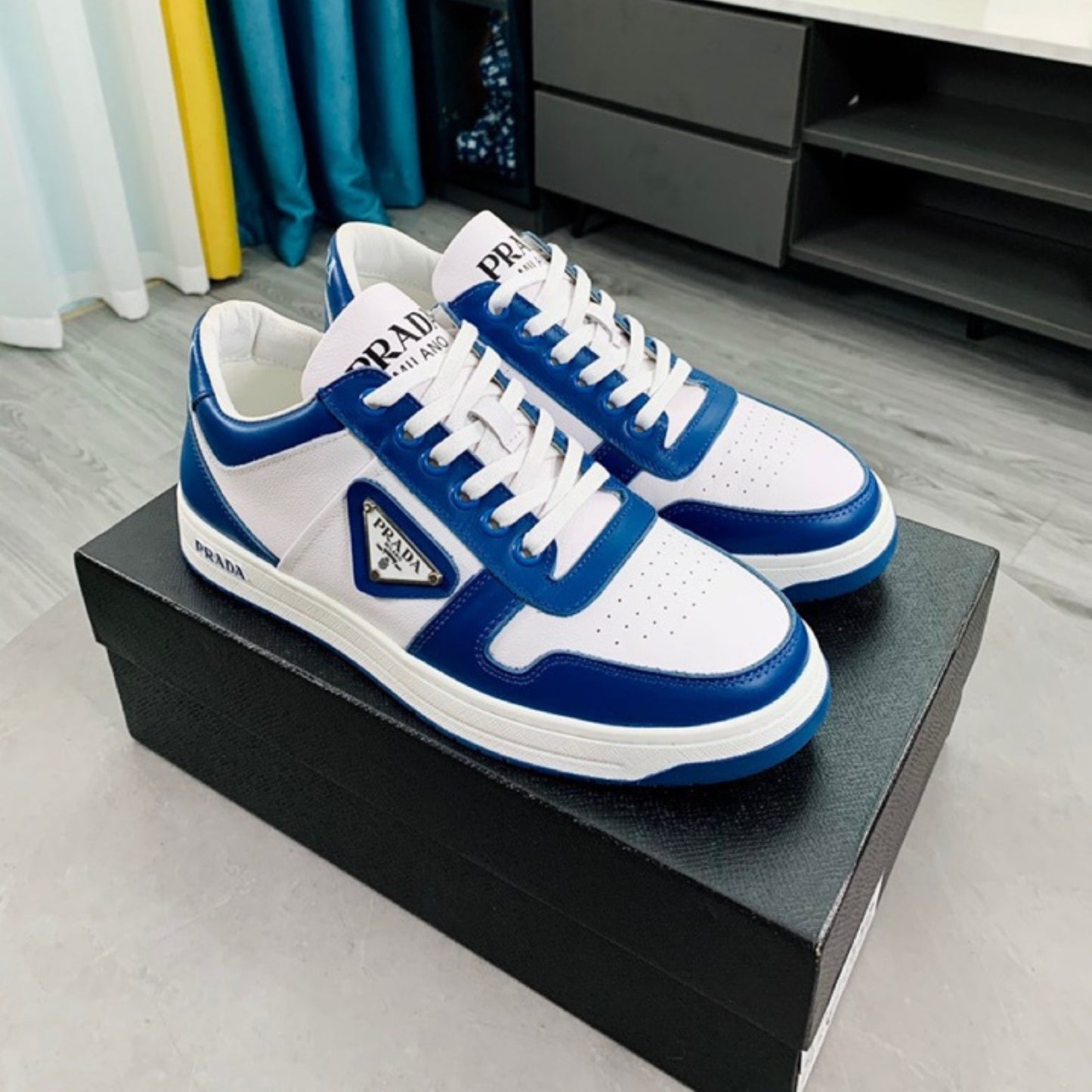 Tênis PD Downtown Azul com Branco