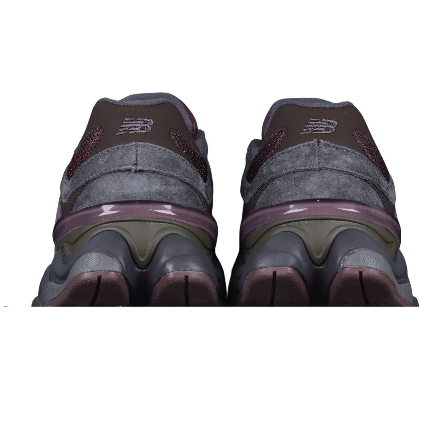 Tênis NB 9060 Camurça Vinho com cinza