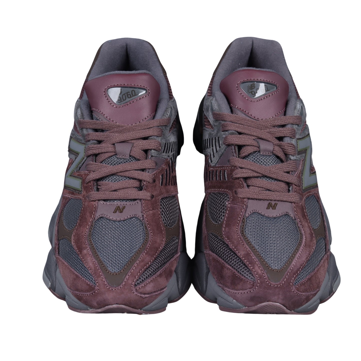 Tênis NB 9060 Camurça Vinho com cinza