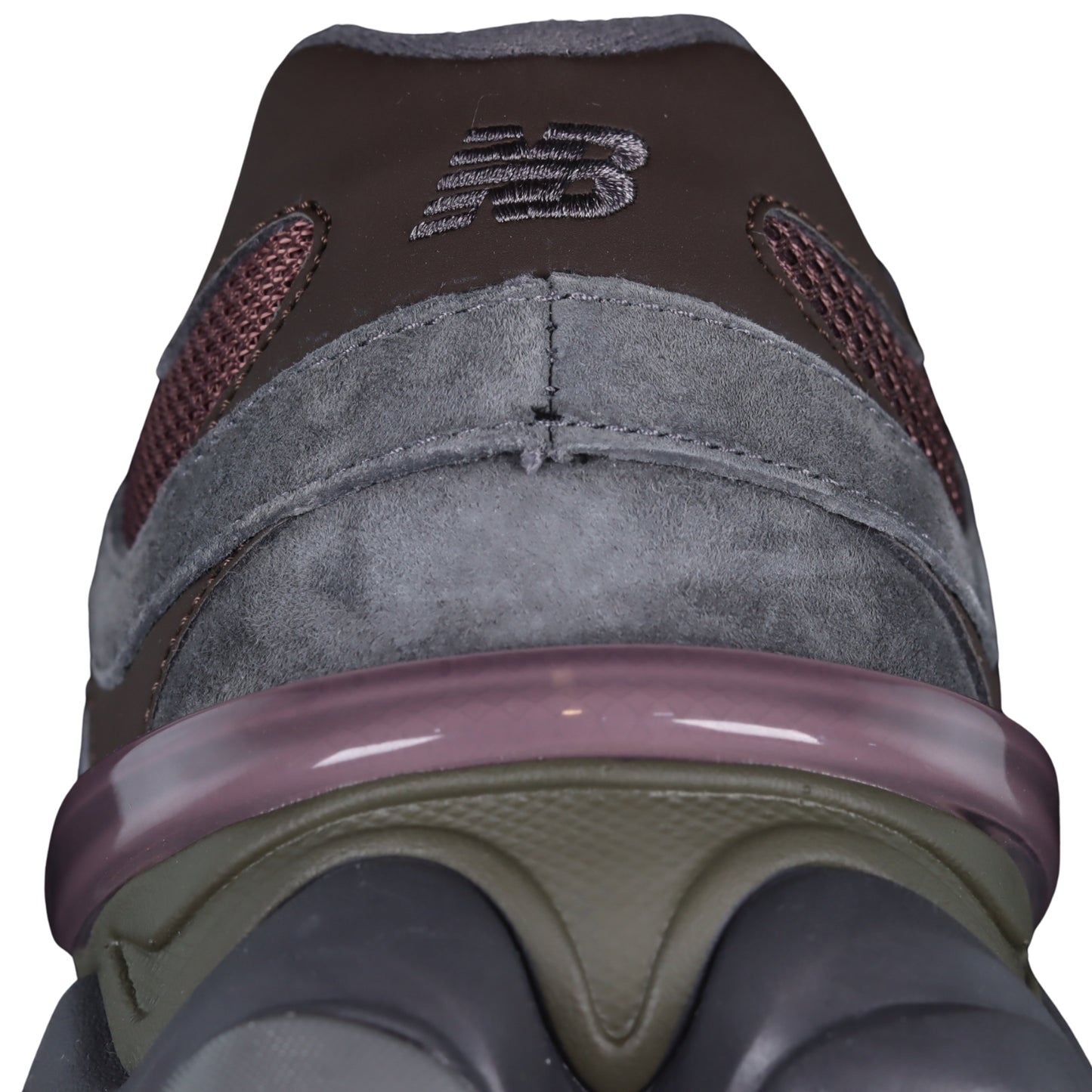 Tênis NB 9060 Camurça Vinho com cinza