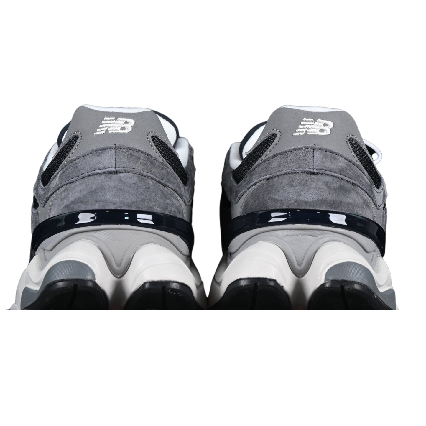 Tênis NB 9060 Camurça Cinza Escuro com Cinza e Branco