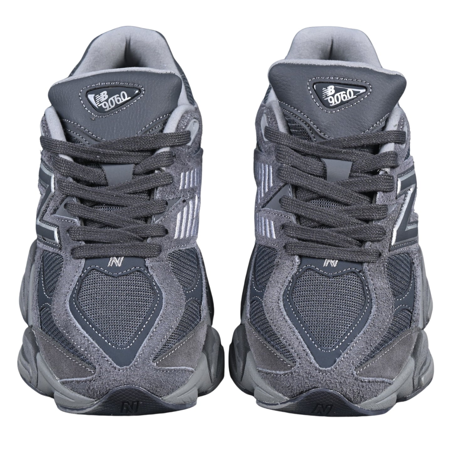 Tênis NB 9060 Camurça Cinza Escuro e Cinza Claro