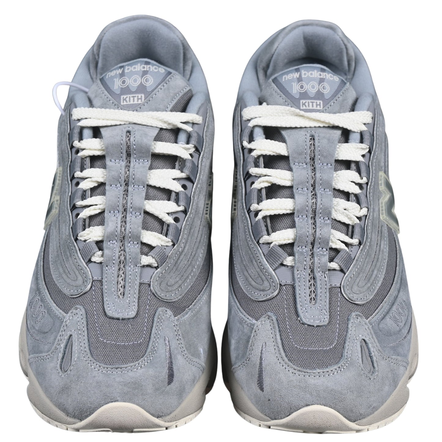 Tênis NB 1000 Camurça Azul Claro com Bege