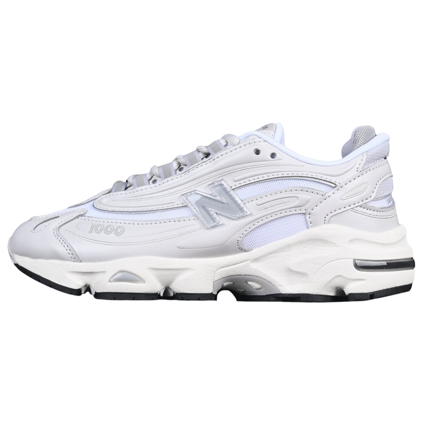 Tênis NB 1000 Cinza claro com Azul claro