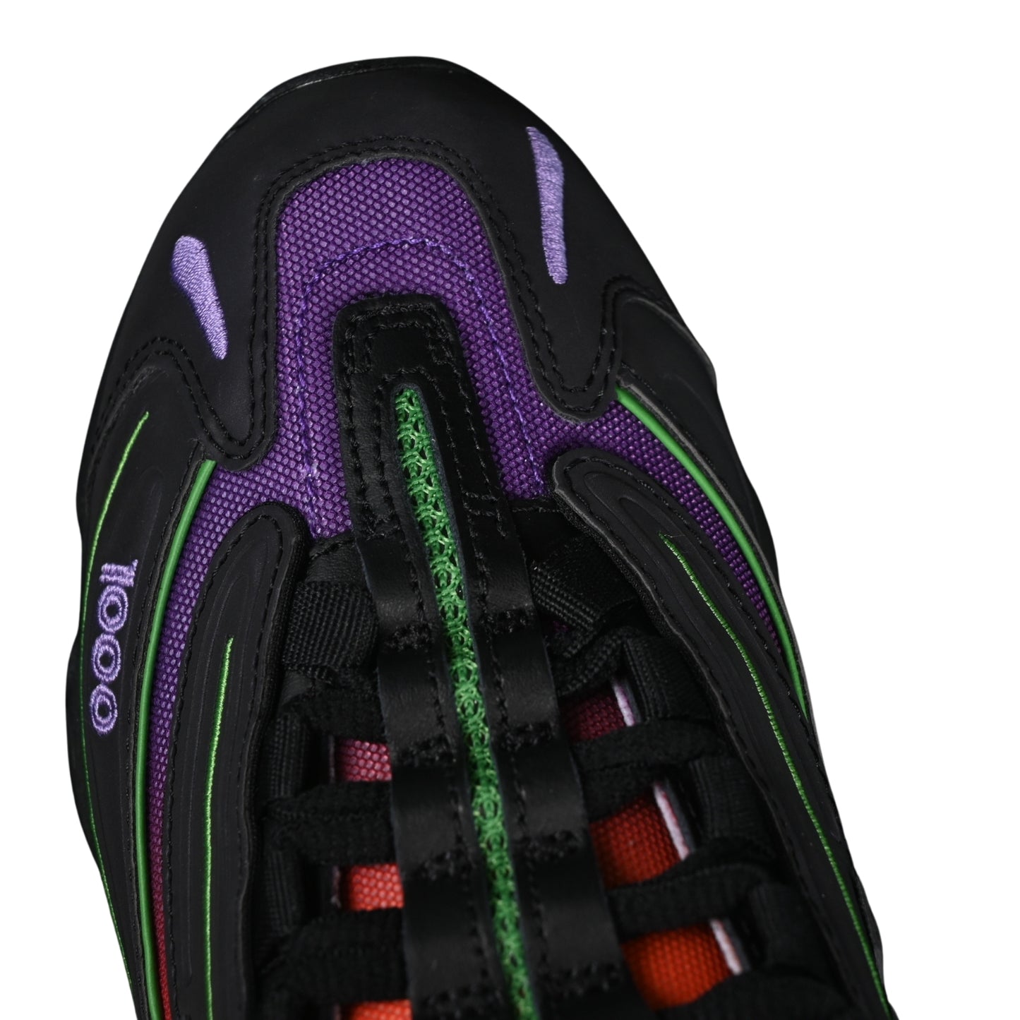 Tênis NB 1000 Preto detalhes coloridos