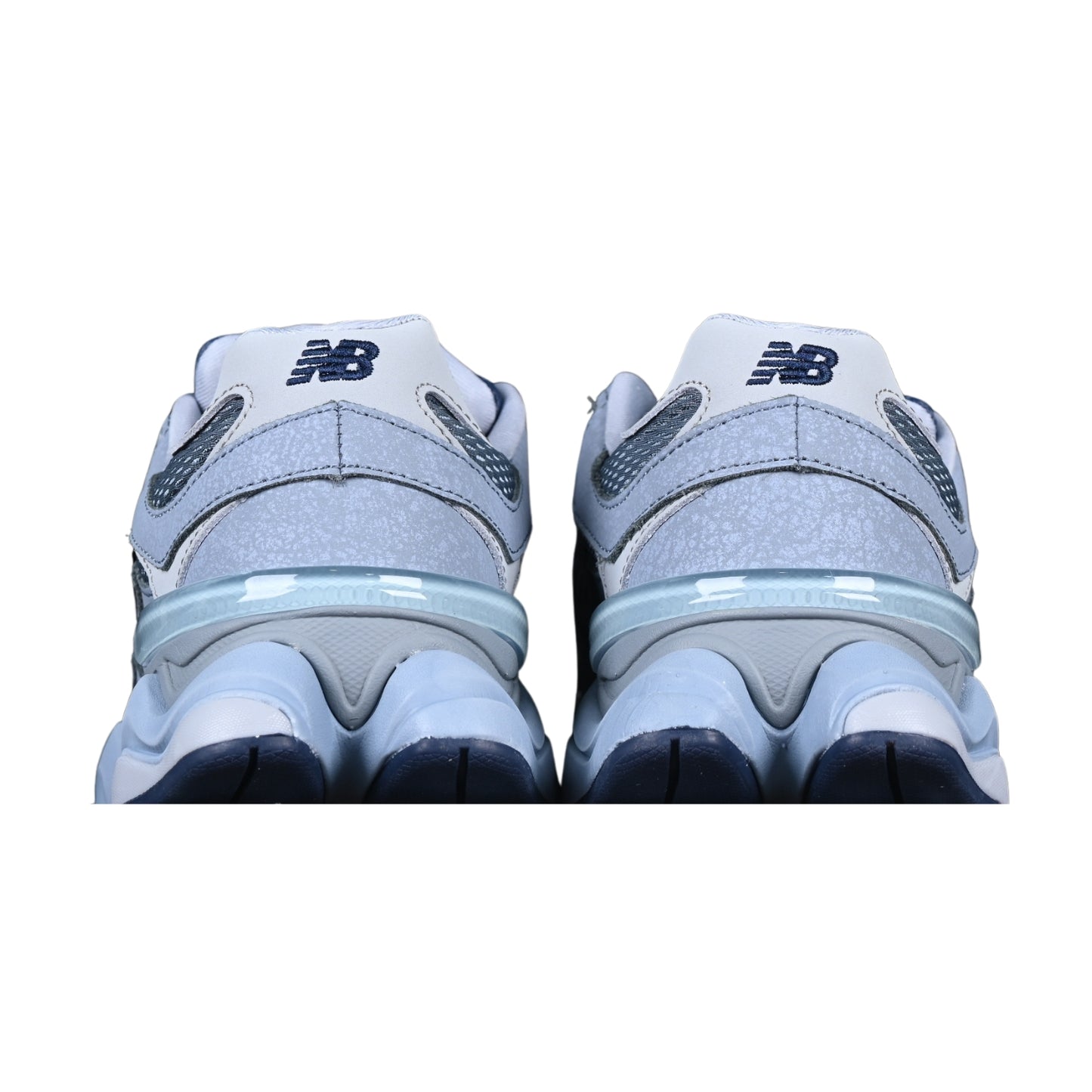 Tênis NB 9060 Azul com Azul claro e Detalhes no couro