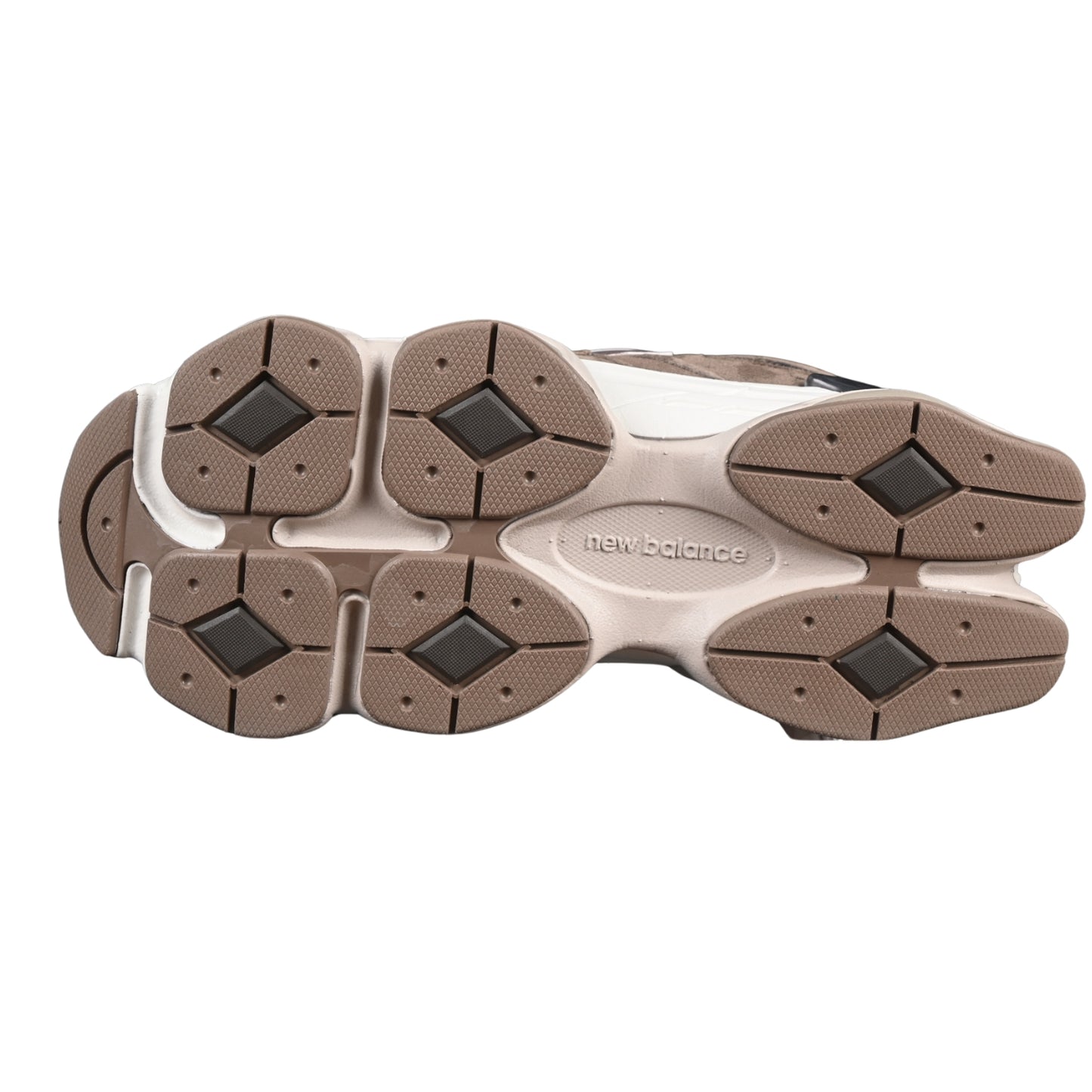 Tênis NB 9060 Camurça Marrom com Bege