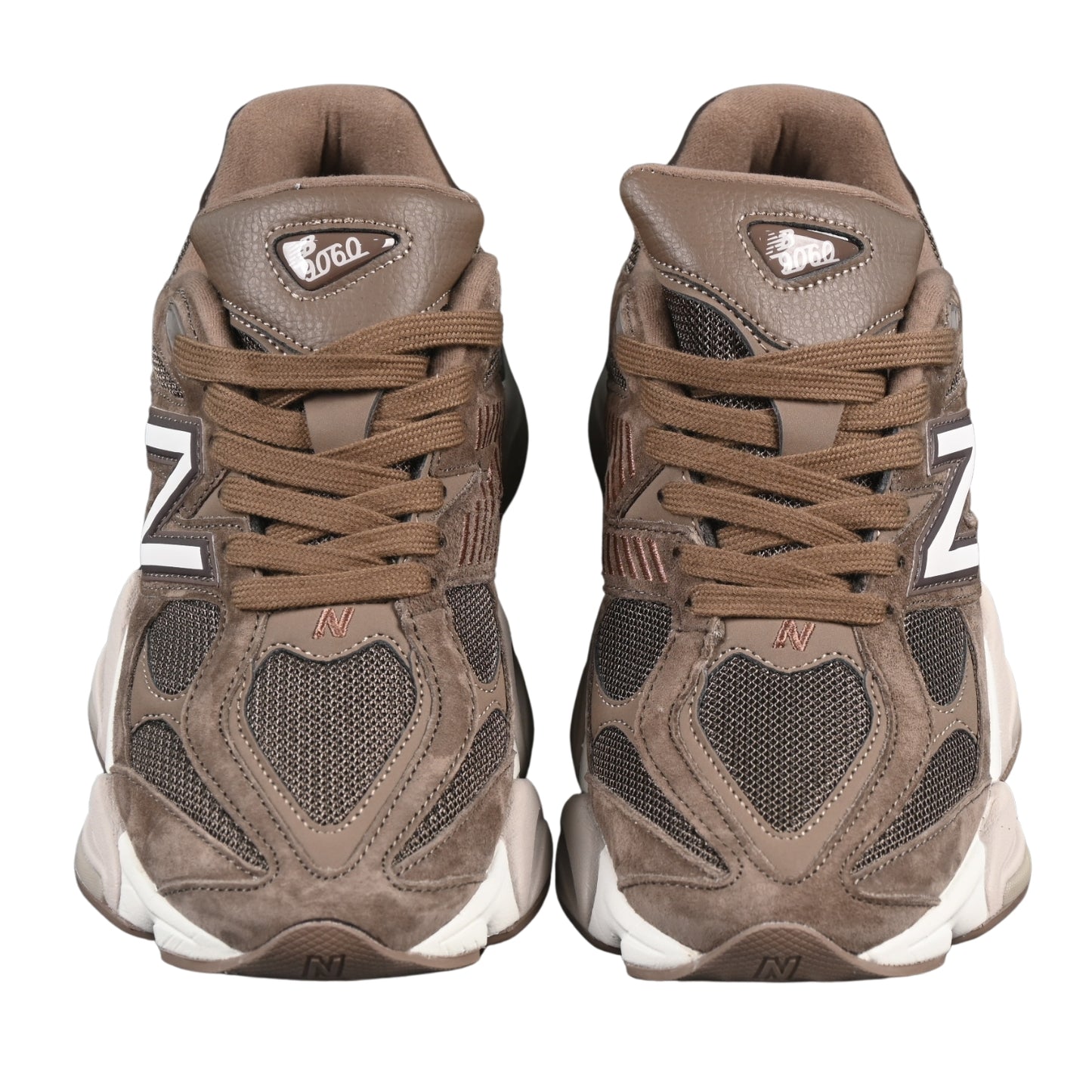 Tênis NB 9060 Camurça Marrom com Bege
