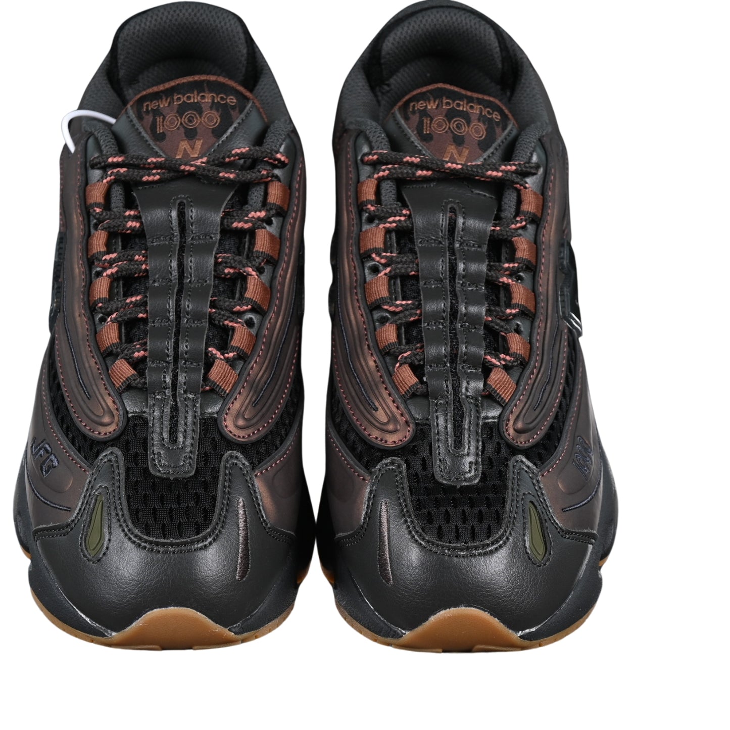 Tênis NB 1000 Preto com vermelho escuro