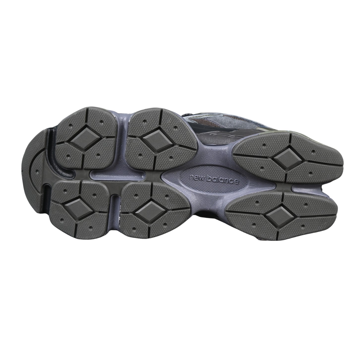 Tênis NB 9060 Camurça Azul com Verde Militar