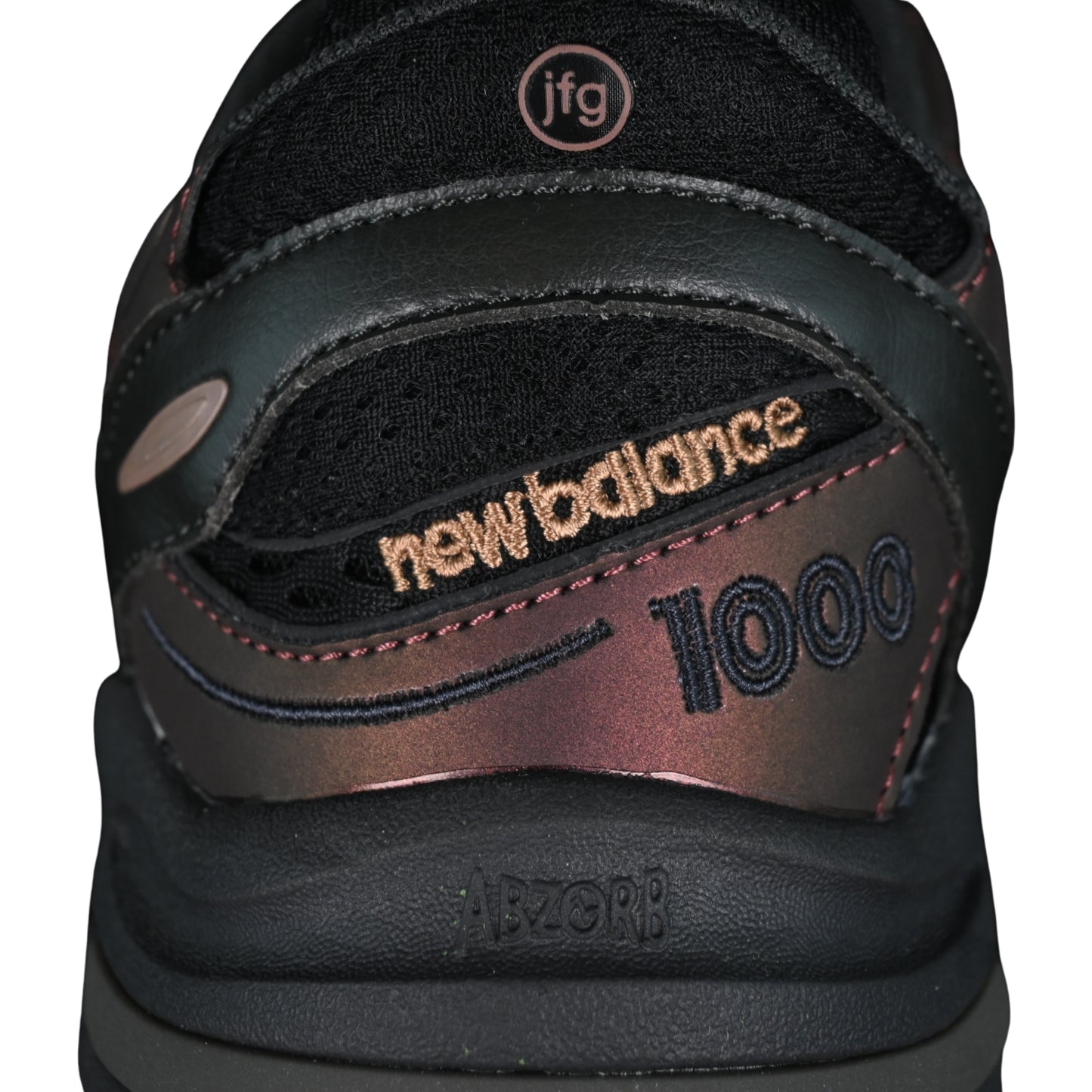 Tênis NB 1000 Preto com vermelho escuro