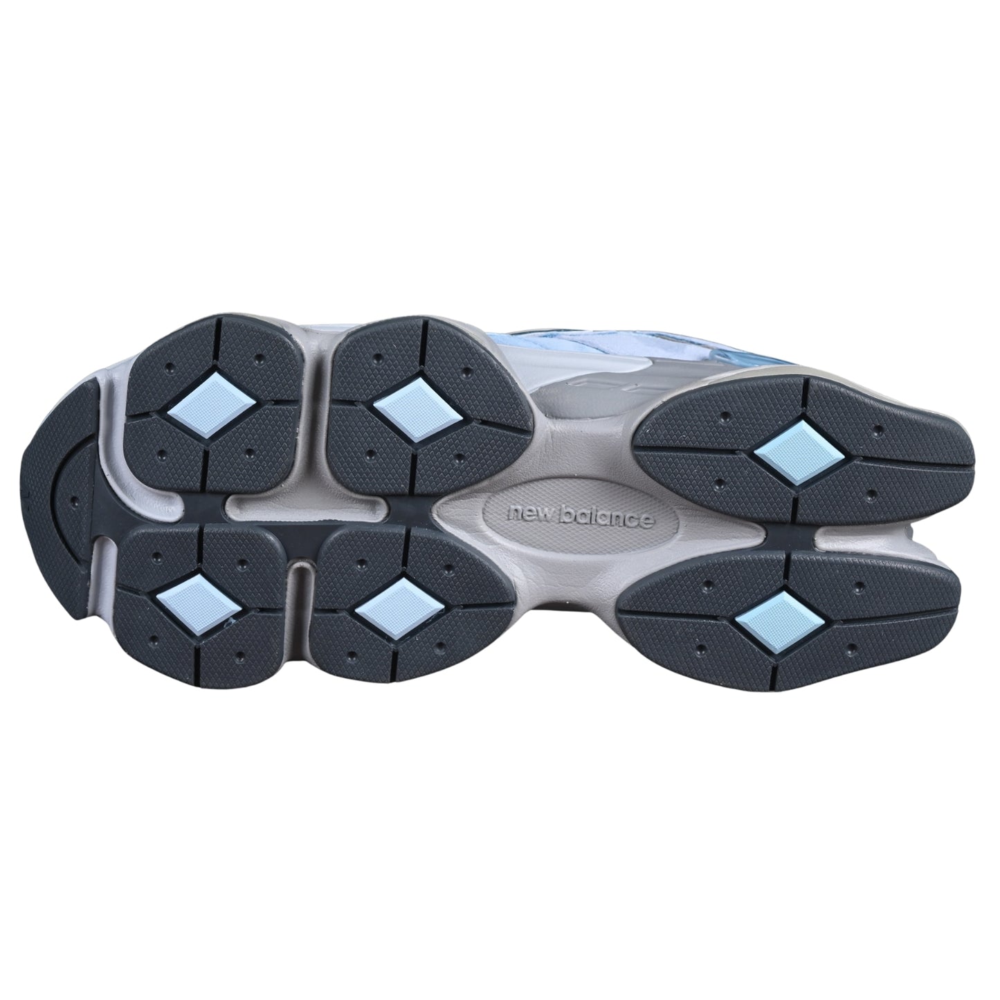 Tênis NB 9060 Azul claro com Azul escuro e Cinza