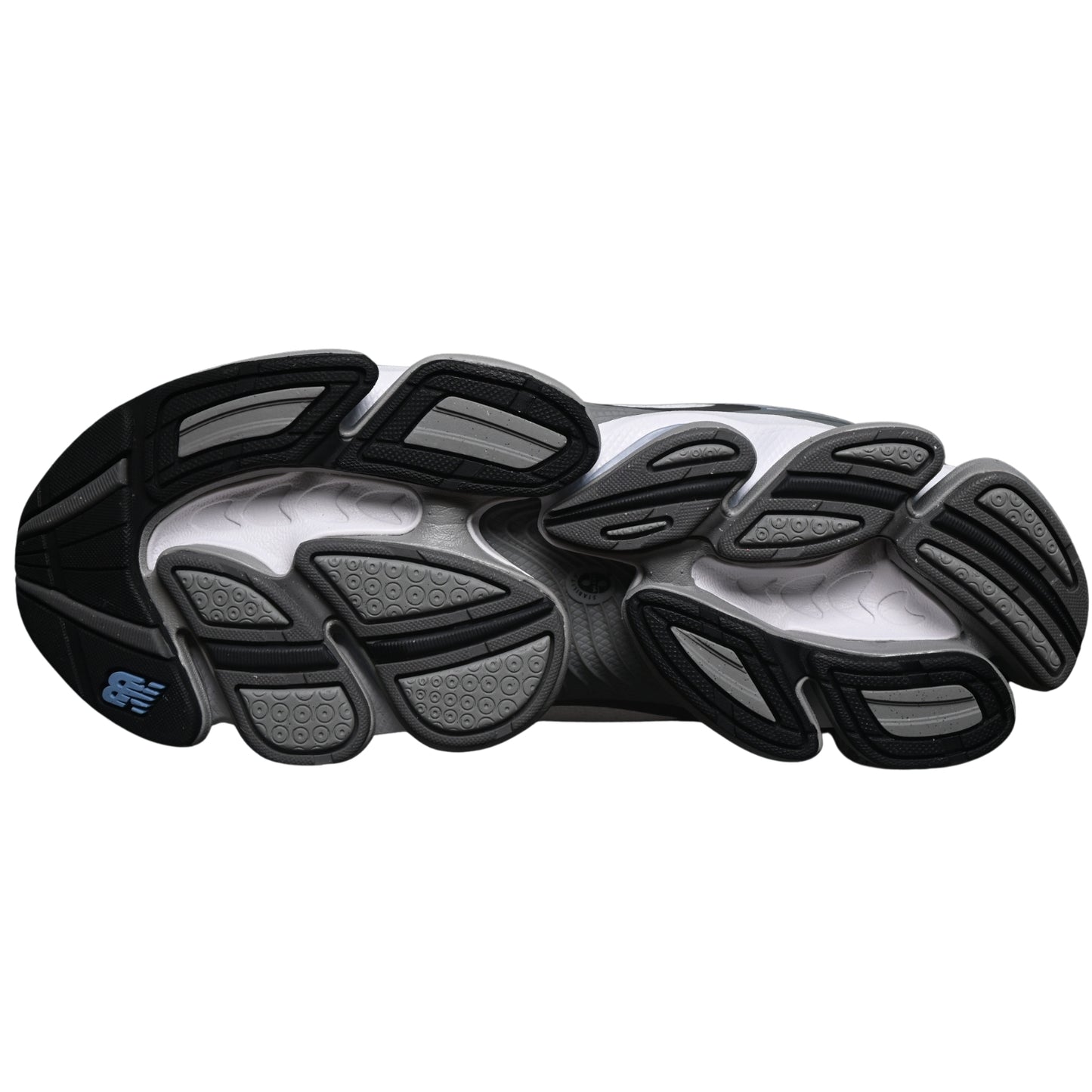 Tênis NB 2000 Branco com Cinza e Azul